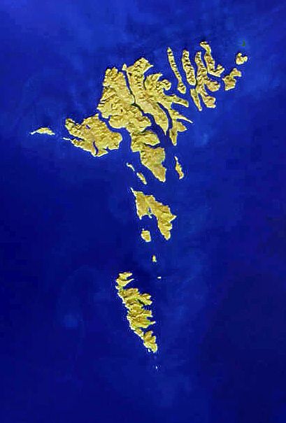 Фарерские острова - архипелаг в северной Атлантике, расположенный