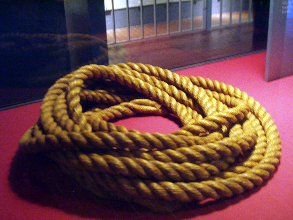 Веревка, которую Андерсен всегда брал с собой в