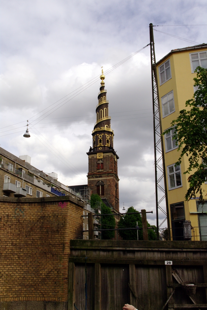 Церковь Христа Спасителя в Копенгагене. Вид со стороны