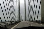 Мост через пролив Эресунн, соединяющий Копенгаген и шведский город Мальмё